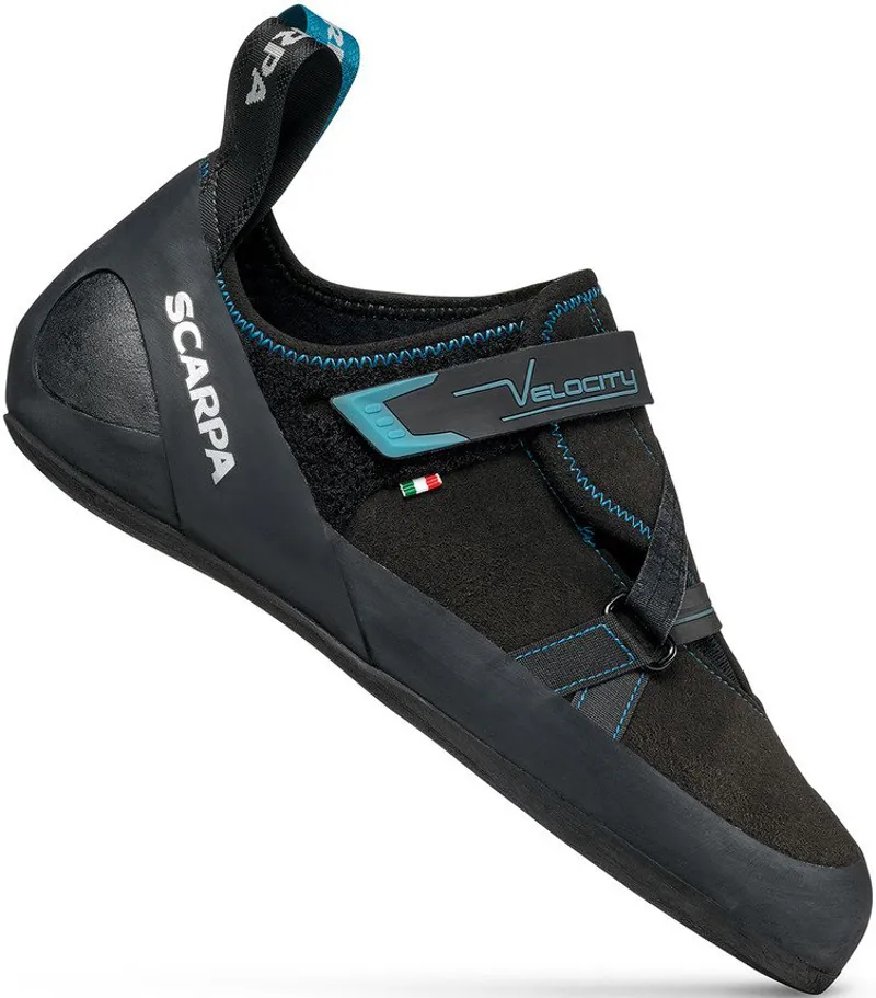 Scarpa Velocity Climbing Shoes - Black-Ottanio